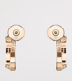 Chopard Ice Cube hoop earrings rose gold diamond (British brand)