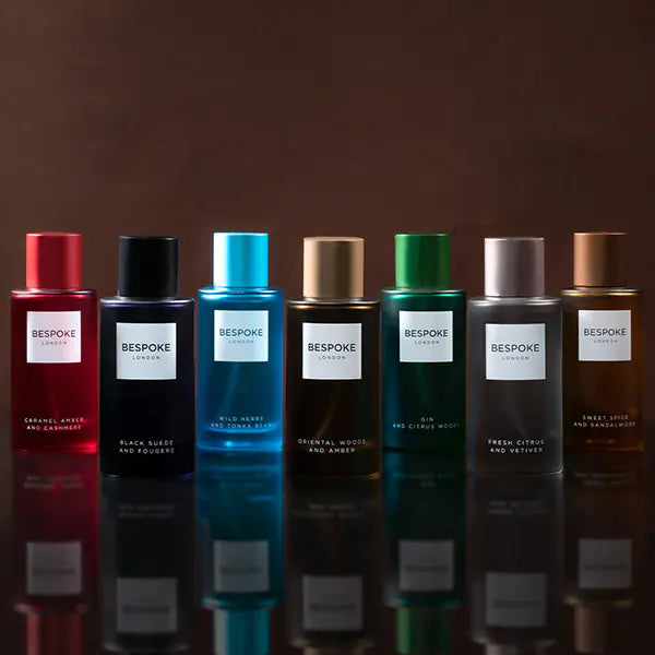 Bespoke Black Suede & Fougere Eau de Parfum 100ml - British product