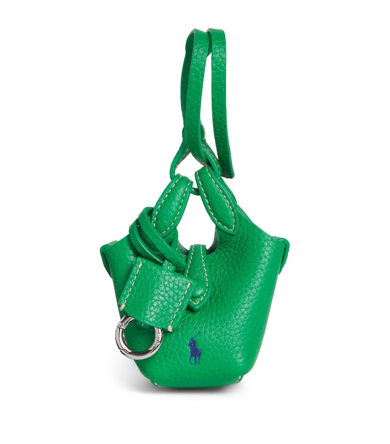 Polo Ralph Lauren calfskin bag charm - UK version