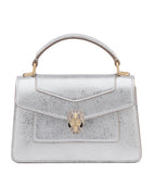 Bvlgari Serpenti Forever mini top-handle bag metallic, imported from the UK