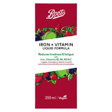 Boots Iron + Vitamin Liquid Formula, 250ml GOODS Boots   