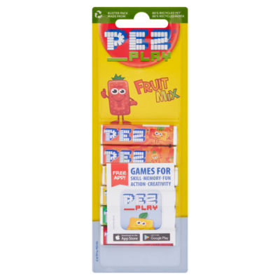 Pez Fruit Mix Fruit Flavoured Sweets 6 x 8.5g (51g)