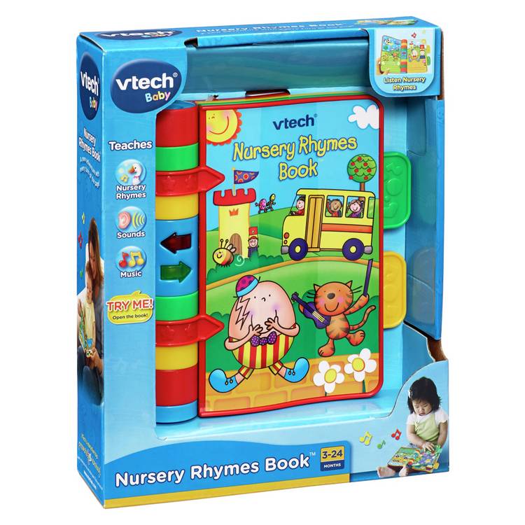 Vtech interactive nursery rhymes book - British product