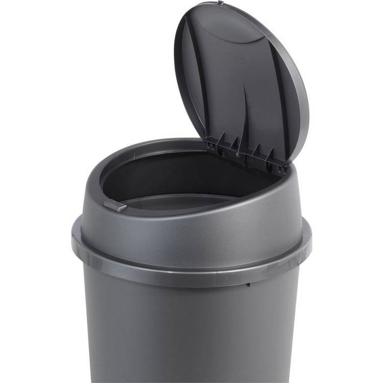 Curver kitchen bin silver 45 litre - British product