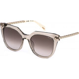 Police SPLN63 beige acetate sunglasses, imported from the UK