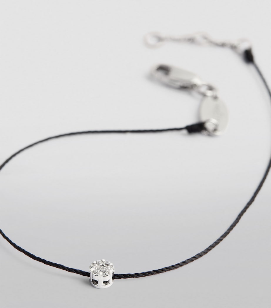 Redline illusion bracelet white gold diamond - British product