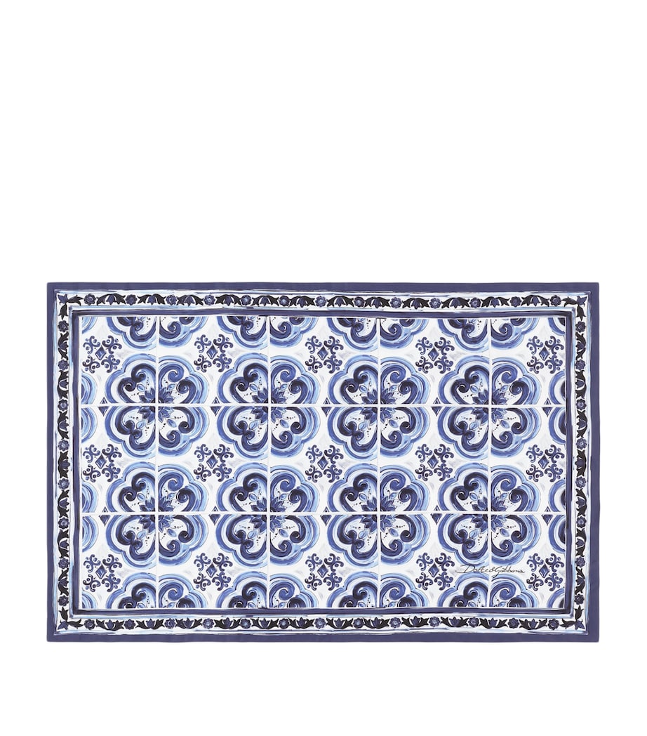 Dolce&Gabbana Casa cotton Majolica pillowcases set of two 60cm x 90cm - British product