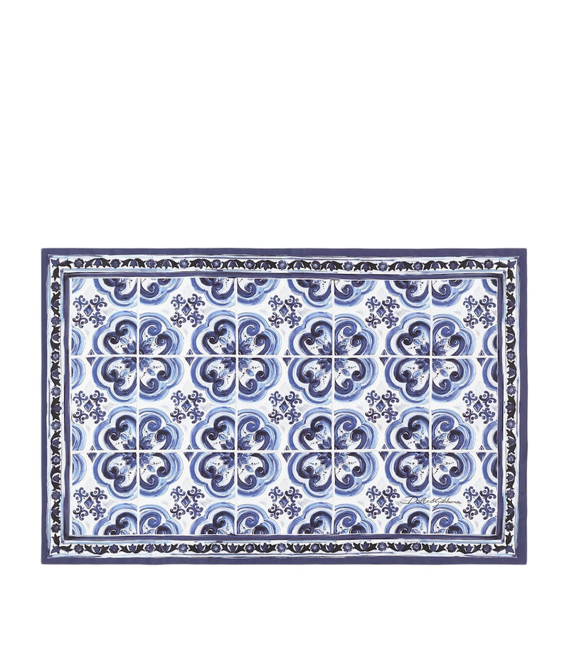 Dolce&Gabbana Casa cotton Majolica pillowcases set of two 60cm x 90cm - British product