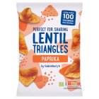 Sainsbury's Paprika Lentil Triangles 85g