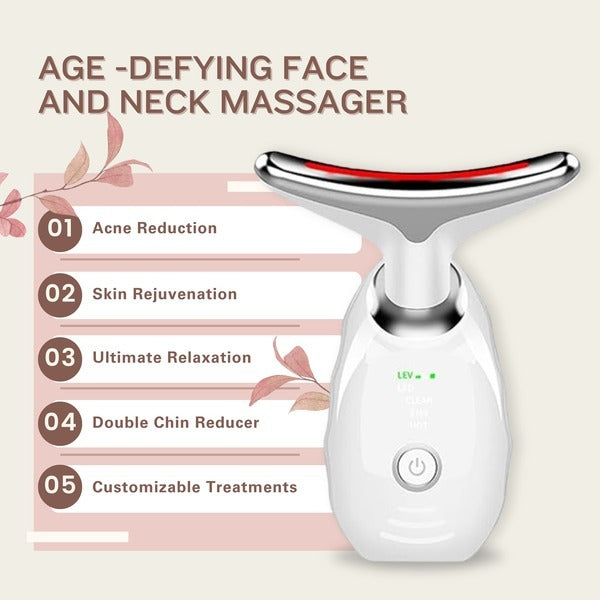Erth Beauty AGE Defying Face and Neck Massager - British product