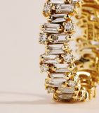 Suzanne Kalan yellow gold diamond ring - imported from the UK