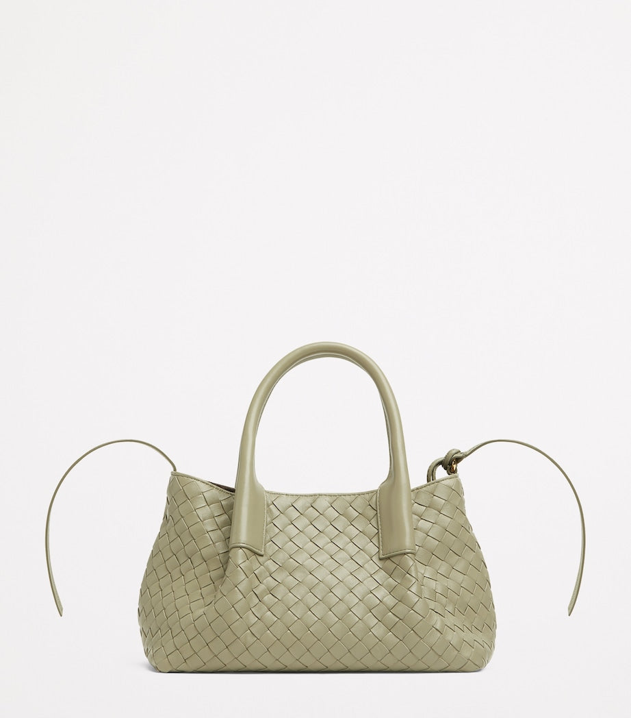 Bottega Veneta small Pinacoteca tote bag calfskin leather, imported from the UK