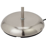 Argos Home torchiere uplighter brushed chrome, UK version