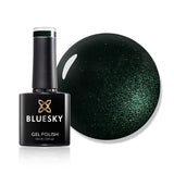 Bluesky gel polish Forest Green bottle - British product