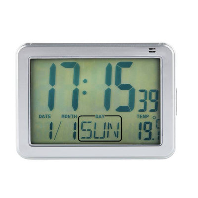 Argos Constant Large Display Digital Alarm Clock - Silver- Buy online at McGrocer