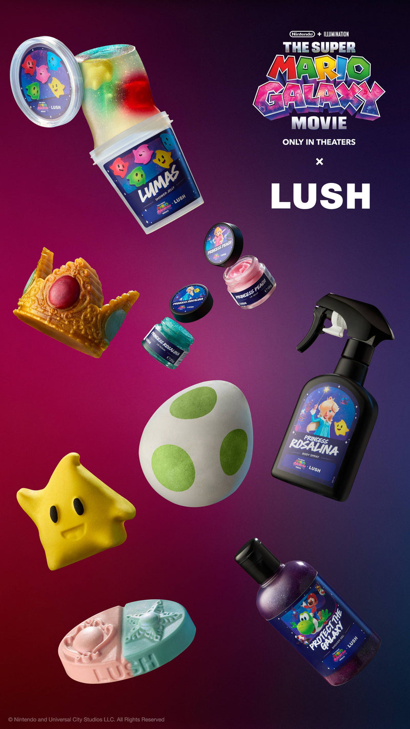 Lush Super Mario Question Block gift box - British product