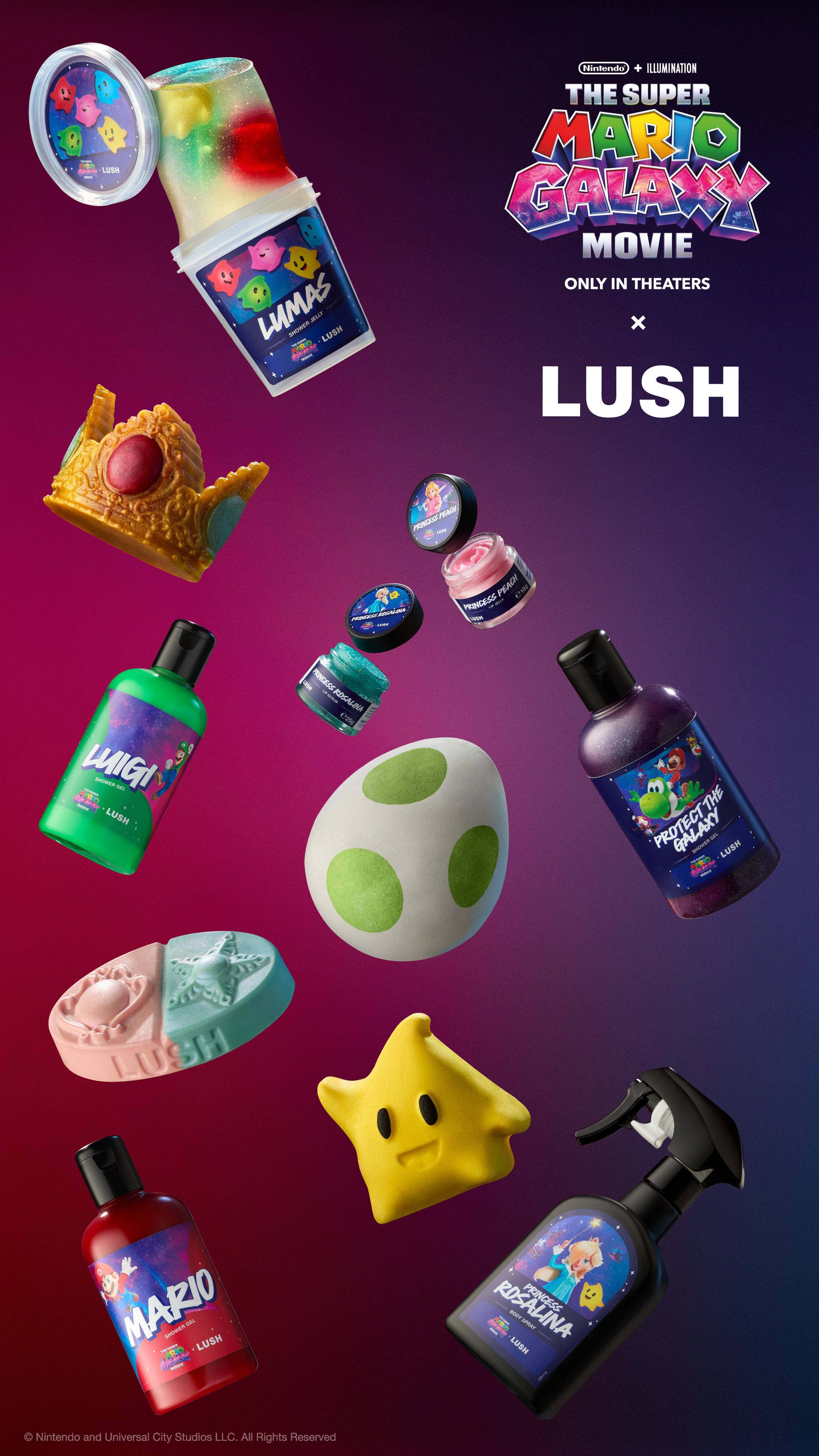 Lush Princess Peach lip jelly Super Mario edition (British brand)