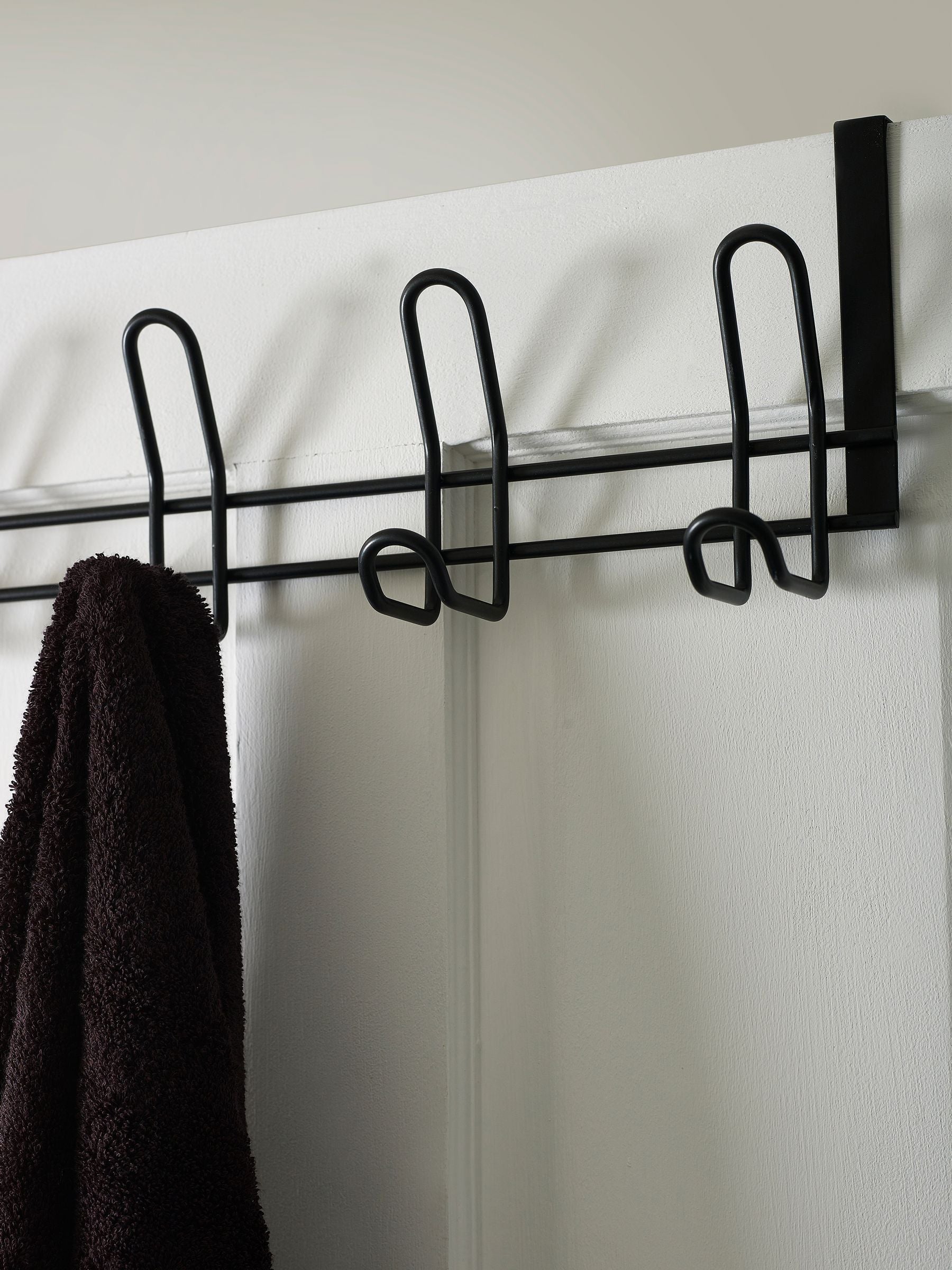 Black Over Door Hook - British product