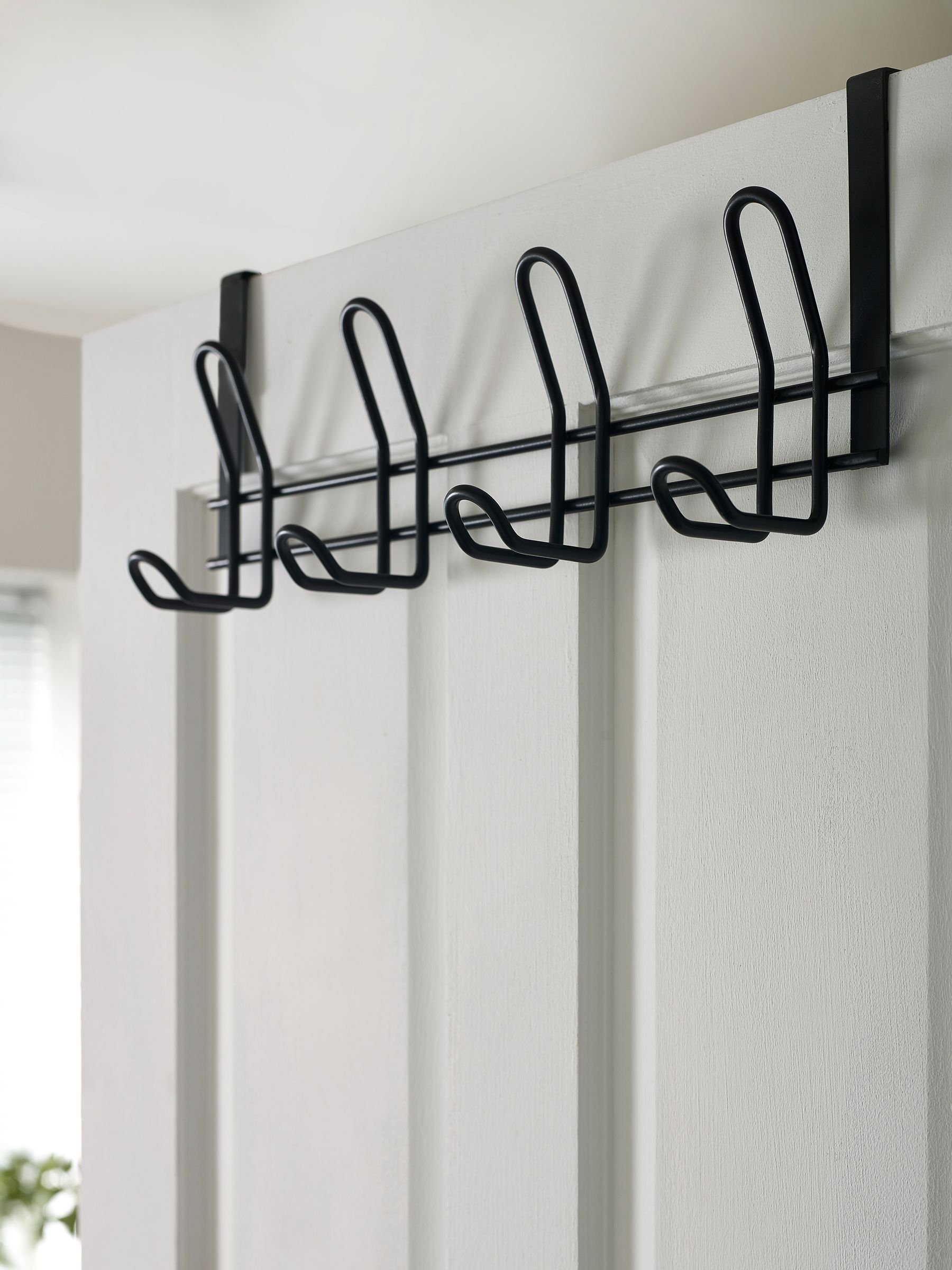 Black Over Door Hook - British product