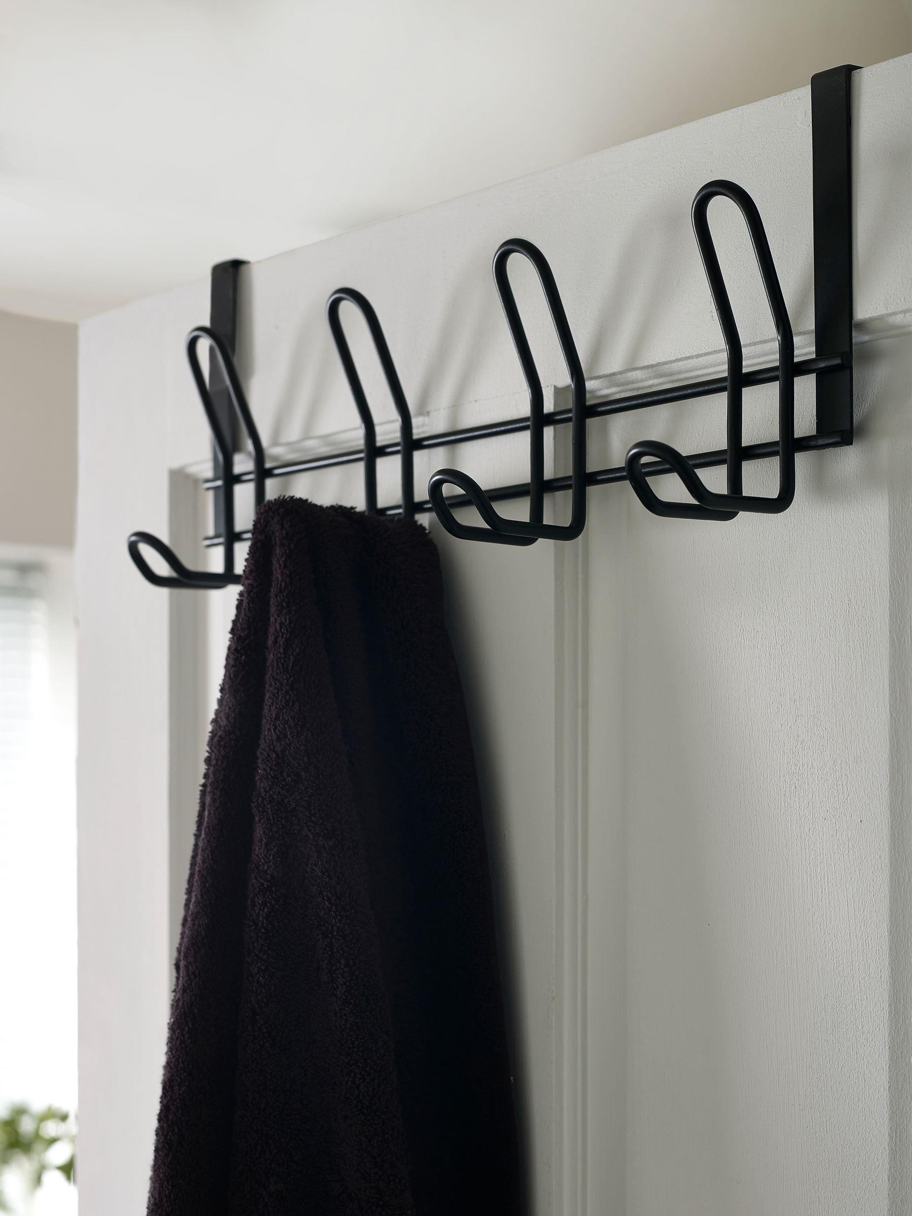 Black Over Door Hook - British product
