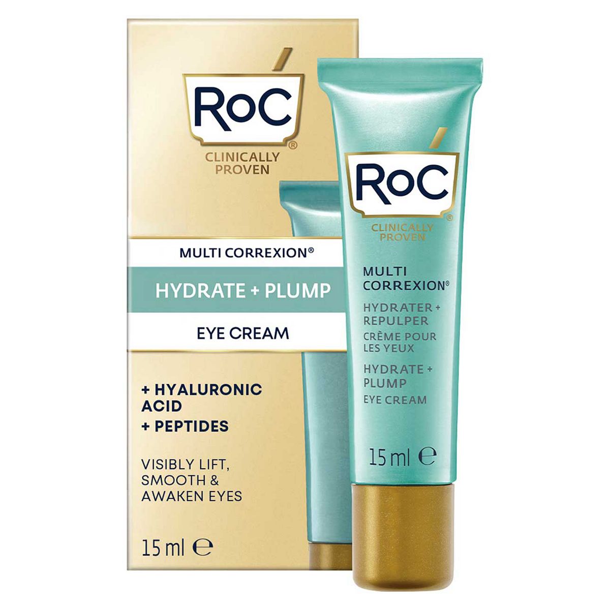 RoC Multi Correxion Hydrate + Plump Eye Cream 15ml GOODS Boots   