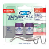 DenTek Temparin Max Dental Repair Kit Twin Pack - 24+ Repairs GOODS Boots   