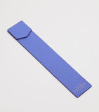 Smythson Panama leather bookmark for books (British brand)