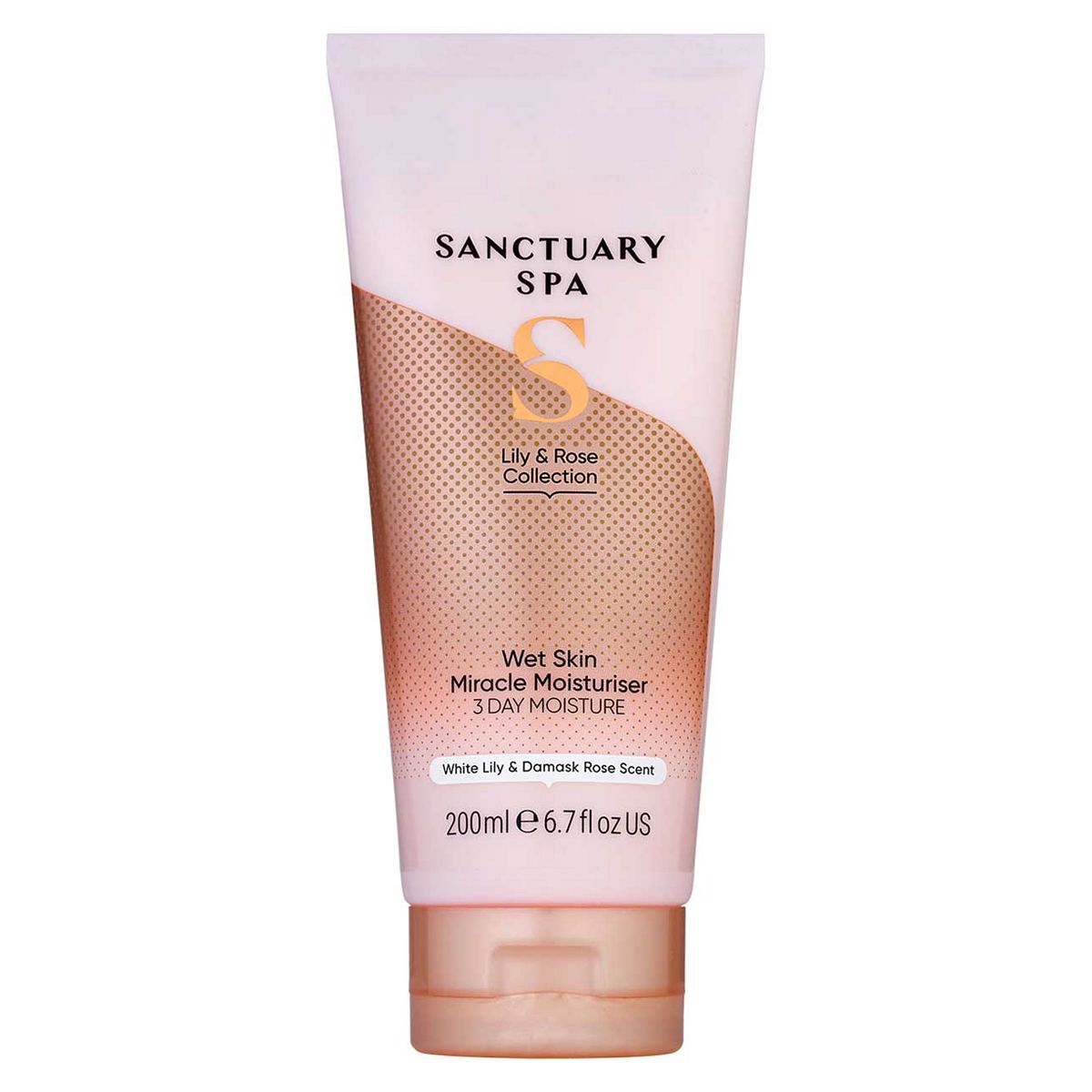 Sanctuary Spa Lily & Rose Collection Wet Skin Miracle Moisturiser 200ml GOODS Boots   