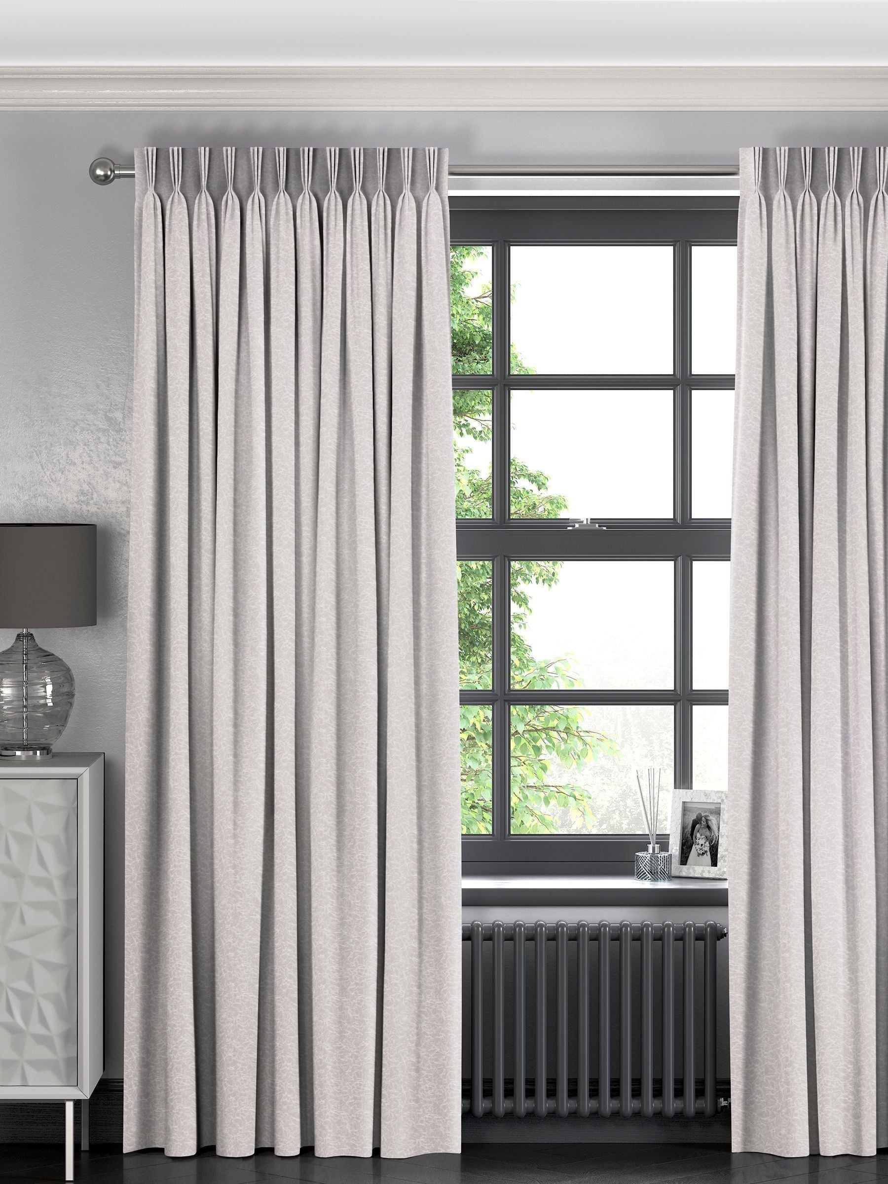 Noah heather pink made to measure curtains (British brand)