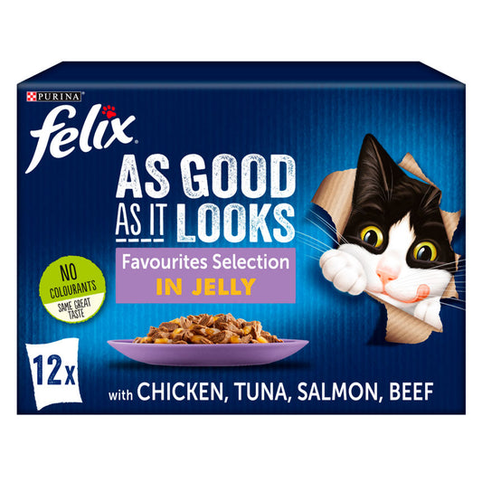 Felix As Good As It Looks Cat Food Mixed Cat Food & Accessories ASDA   
