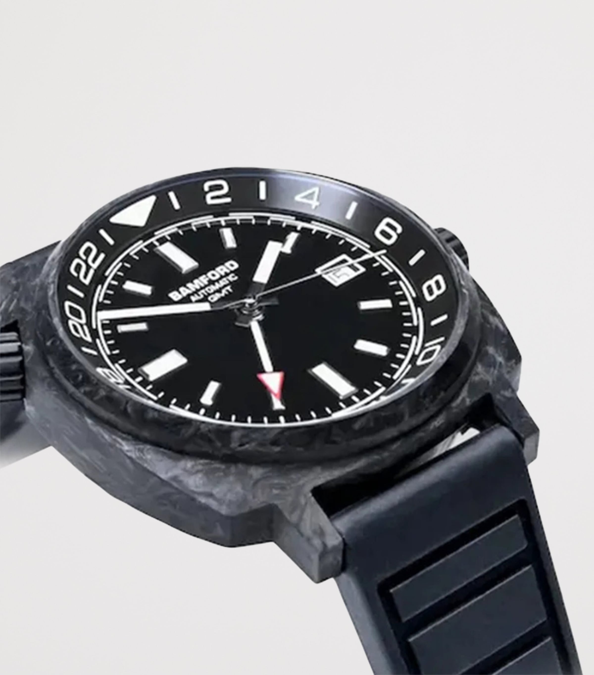 Bamford London GMT Forged Carbon watch 40mm - British product