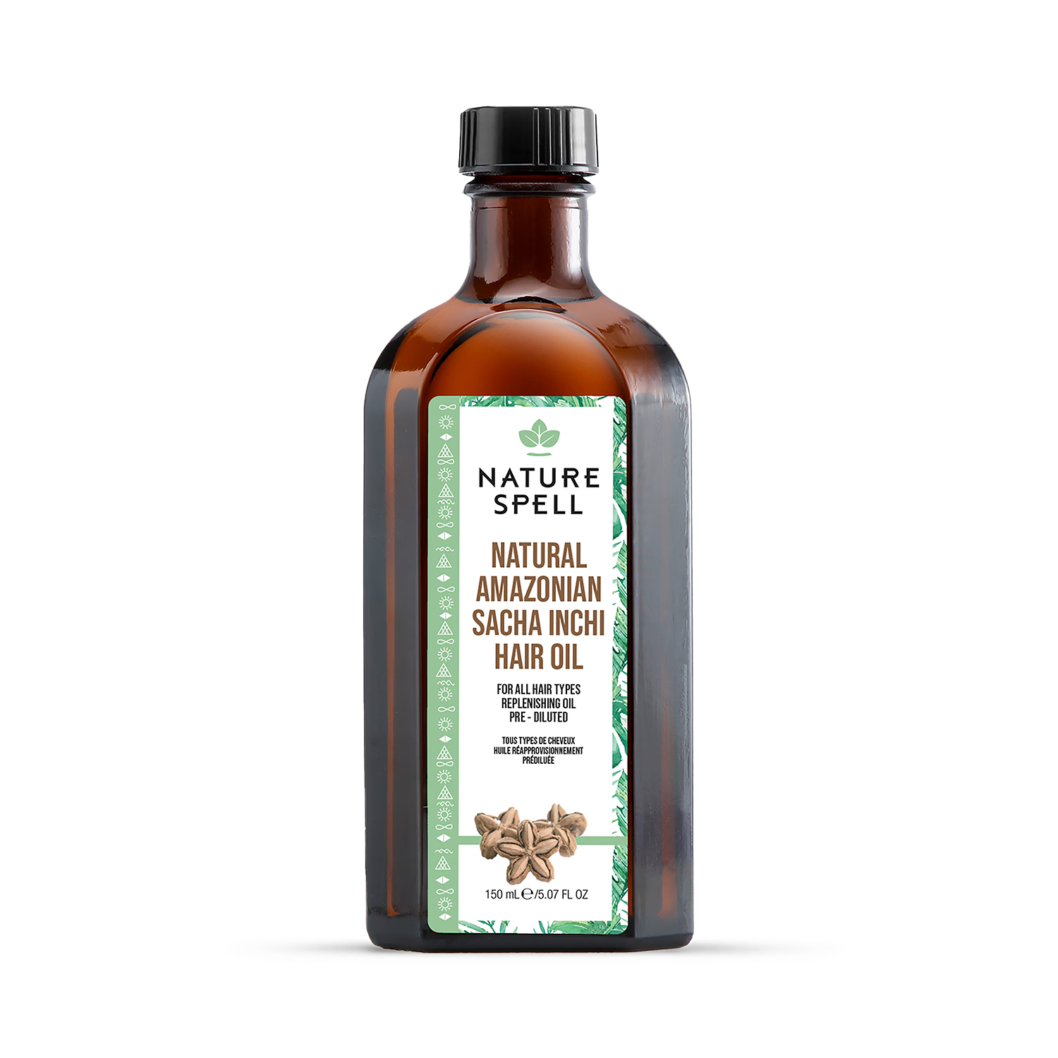 Nature Spell Sacha Inchi hair oil 150ml, UK version