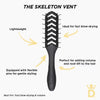 Denman D200 skeleton vent hair brush - British product