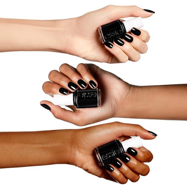 Essie black nail polish Licorice shade - British product