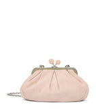 Weekend Max Mara Pasticcino suede clutch bag - British product