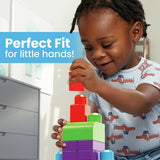 Mega Bloks building blocks First Builders Big Building Bag 60 piece, UK version