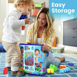 Mega Bloks building blocks First Builders Big Building Bag 60 piece, UK version