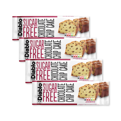 Holland & Barrett Diablo Sugar Free Chocolate Chip Cake 200g Pack of 4- Buy online at McGrocer