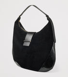 Jimmy Choo Bar large suede shoulder bag, UK version