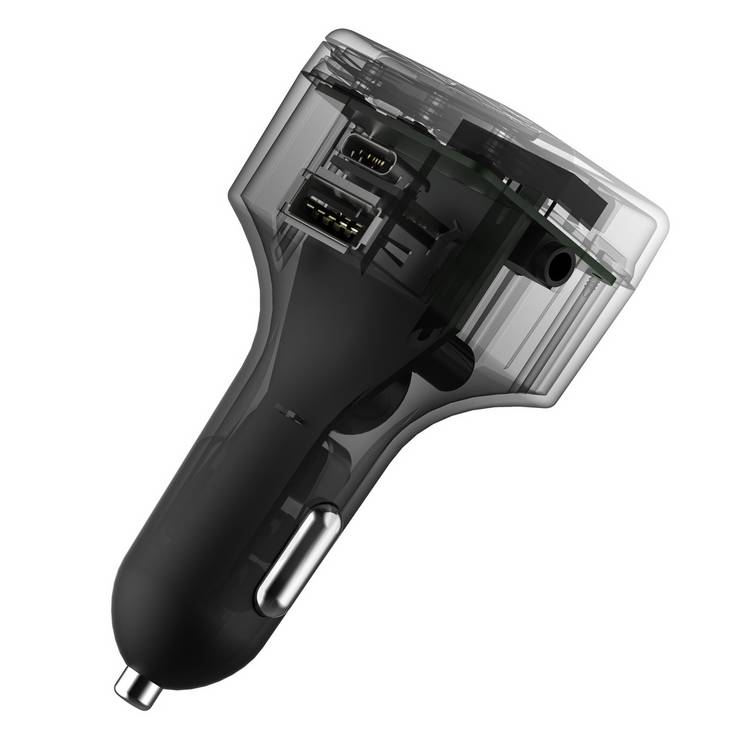 Kitsound MYFM3 Bluetooth 5.0 FM Transmitter black (British brand)