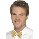 Smiffys gold sequin bow tie party accessory, UK version