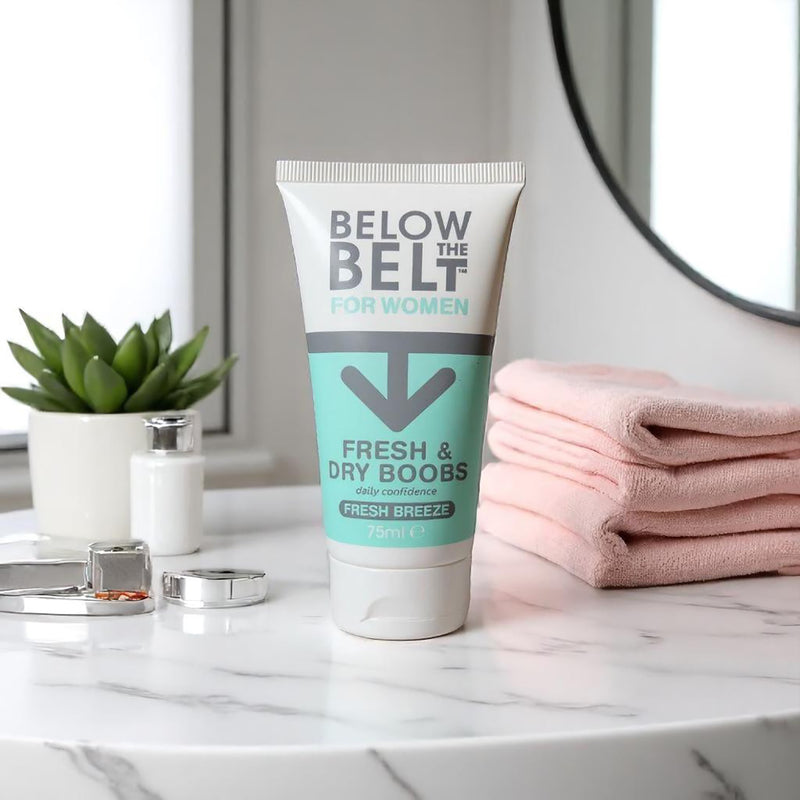 Below The Belt Fresh Breeze Scent boob powder 75ml - British product