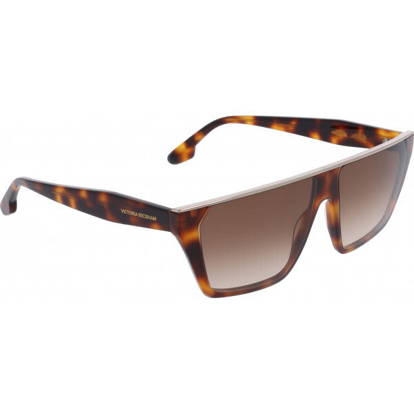 Victoria Beckham VB683S brown acetate sunglasses 58mm, imported from the UK