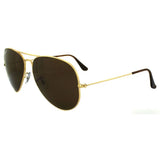 Ray-Ban Aviator polarised sunglasses gold frame, imported from the UK