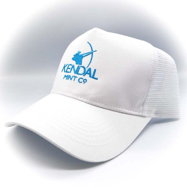 KMC Aero cap in White and Mint Blue, British product