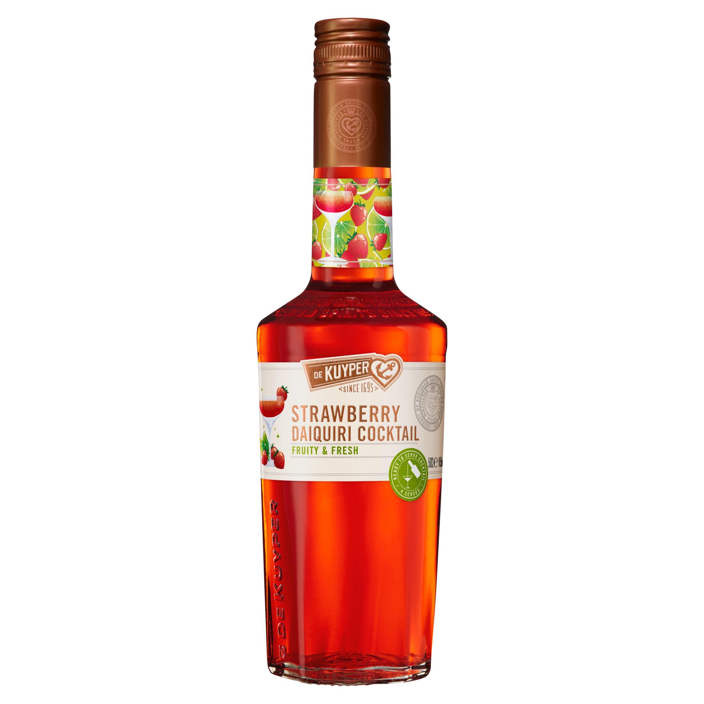 De Kuyper Strawberry Daiquiri Cocktail 50cl GOODS Sainsburys   