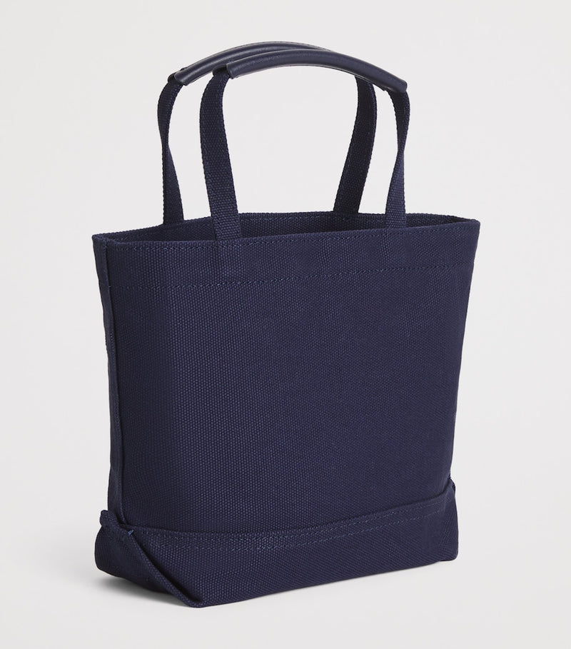 Harrods small embroidered logo tote bag, UK version