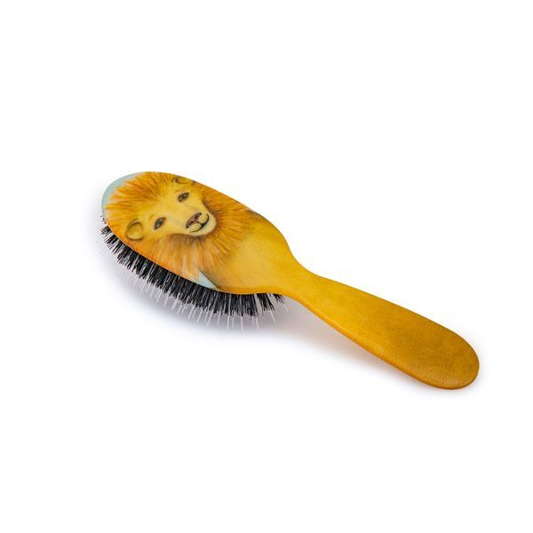 Rock & Ruddle Lion Small Baby Bristle Hairbrush GOODS Superdrug   