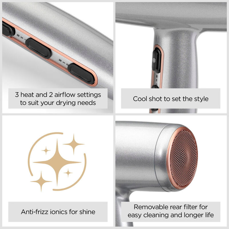 BaByliss Cosmos 2100W ionic hair dryer - British product