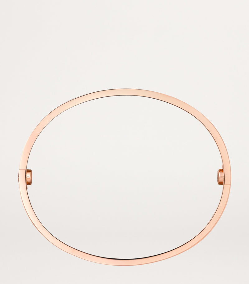 Cartier LOVE rose gold bracelet 18k 6.1mm (British brand)